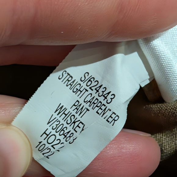 Banana Republic Straight Leg Carpenter Pants, Whiskey Brown - Picture 11 of 12